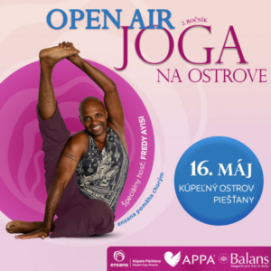 Open Air Joga na Kúpeľnom ostrove, Piešťany