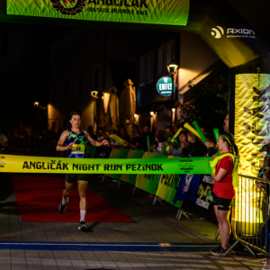 Angličák night run, Pezinok